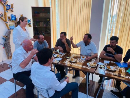 "Fiziki məhdudiyyətli şəxslərin cəmiyyətə inteqrasiyası" adlı layihənin icrası davam etdirilir - FOTOLAR "Fiziki məhdudiyyətli şəxslərin cəmiyyətə inteqrasiyası" adlı layihənin icrası davam etdirilir - FOTOLAR