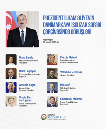 Prezidentdən Danimarkaya səfəri ilə bağlı - Paylaşım
