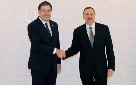 "İlham Əliyev bütün Qafqazın şərəfini qorudu” - Saakaşvili