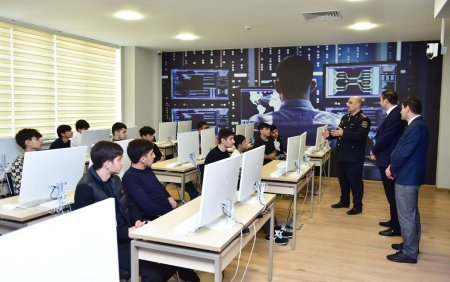 Polis Akademiyasında qəbul planı üzrə nəzərdə tutulmuş yerlər tam dolub - Fotolar
