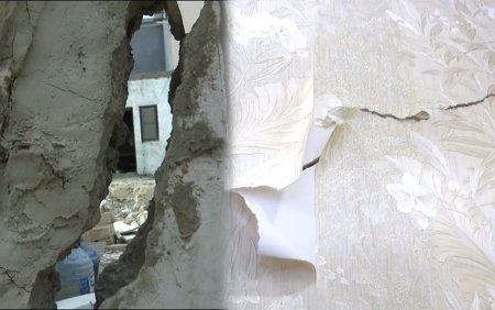 "Hər an böyük faciə baş verə bilər” - Bakıda 10 ailənin həyatı təhlükədədir