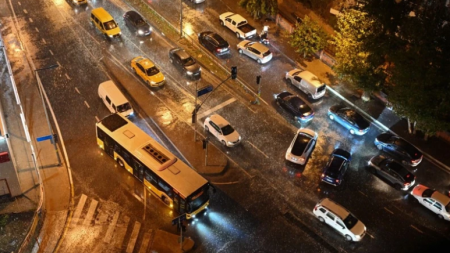 Zəlzələ gecəsi İstanbul... - Fotolar