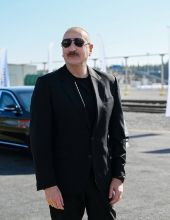 İlham Əliyev İmişliyə getdi - Fotolar