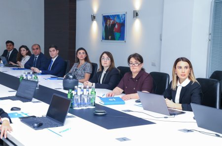 TƏBİB-də tabeli tibb müəssisələrinin fəaliyyəti ilə bağlı müşavirə keçirildi - Fotolar