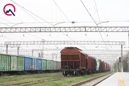 Ermənistana buğda aparan qatar artıq Bakıdadır