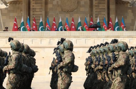 Türkiyə paraddan bu görüntüləri paylaşdı - Fotolar