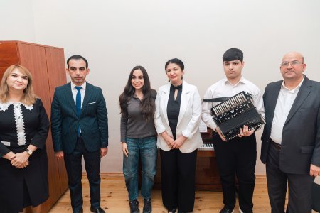 Leyla Əliyevanın Mingəçevir səfərindən - Fotolar