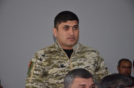 Elşən Həsənli sakinlərlə ilk görüşünü keçirdi - Fotolar