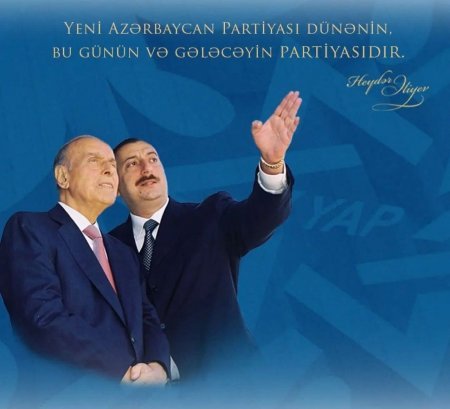  Yeni Azərbaycan Partiyası dövlətçiliyin partiyasıdır 