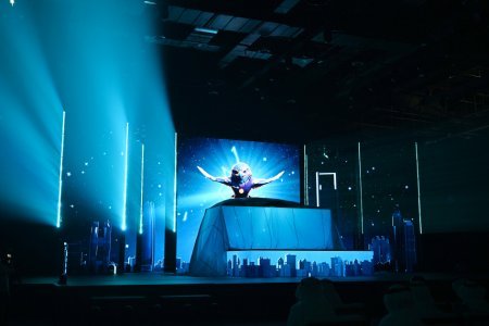 Prezident Əbu-Dabidədir - Fotolar