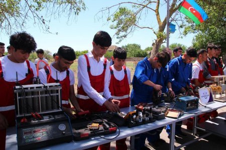 Neftçala Peşə Məktəbində tədris yeniləndi - Fotolar