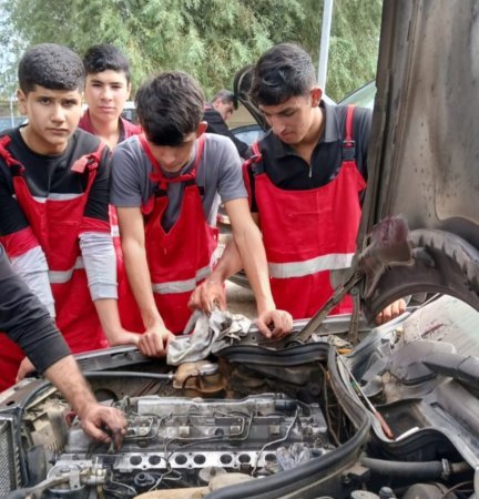 Neftçala Peşə Məktəbində tədris yeniləndi - Fotolar