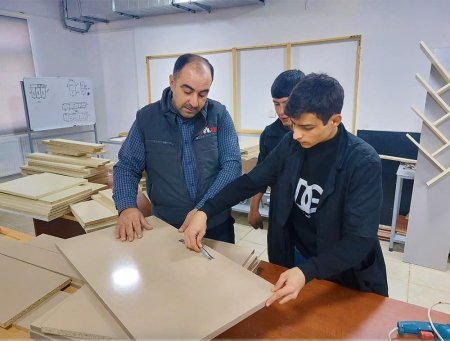 Neftçala Peşə Məktəbində tədris yeniləndi - Fotolar