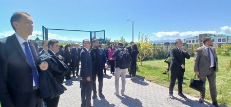 Azərbaycan-Rusiya Hökumətlərarası Komissiyasının üzvləri Zəngilanda - Fotolar