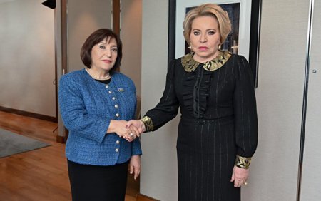Matviyenko Azərbaycana təşəkkür etdi Matviyenko Azərbaycana təşəkkür etdi