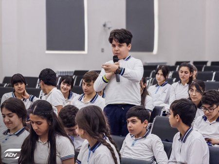 ADY şagirdlərə təlim keçdi - Fotolar
