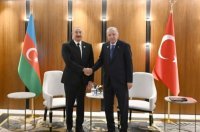 İlham Əliyev Bişkekdə Ərdoğanla görüşdü