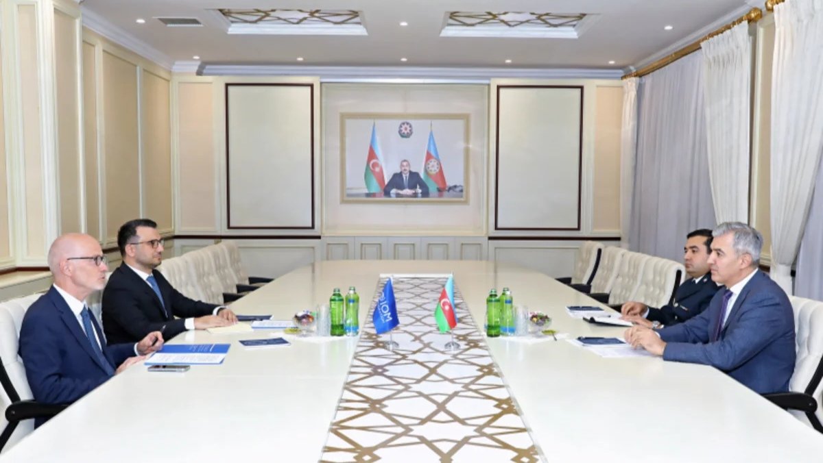 Azərbaycanla BMqT arasında miqrasiya sahəsində əməkdaşlıq müzakirə edilib Azərbaycanla BMqT arasında miqrasiya sahəsində əməkdaşlıq müzakirə edilib